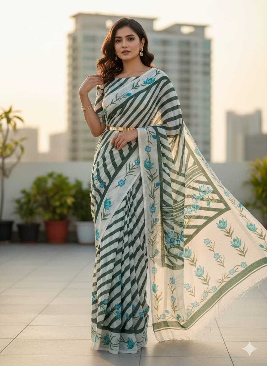 Printed Saree