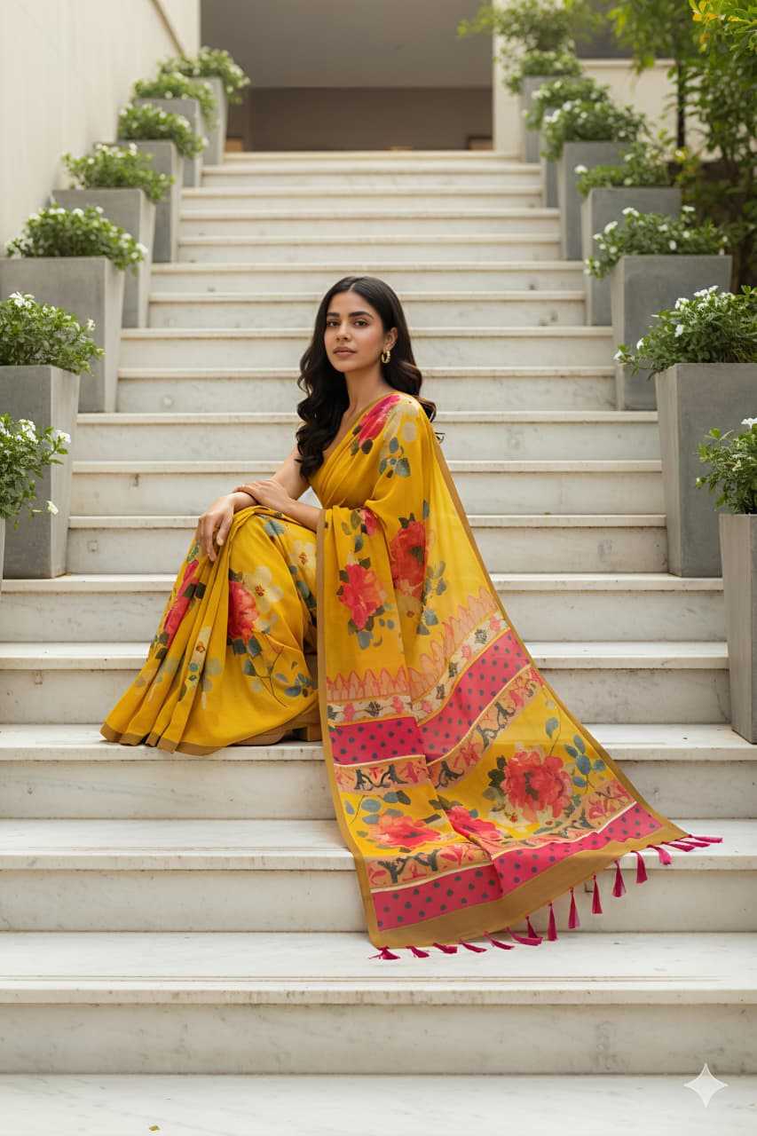 Printed Saree