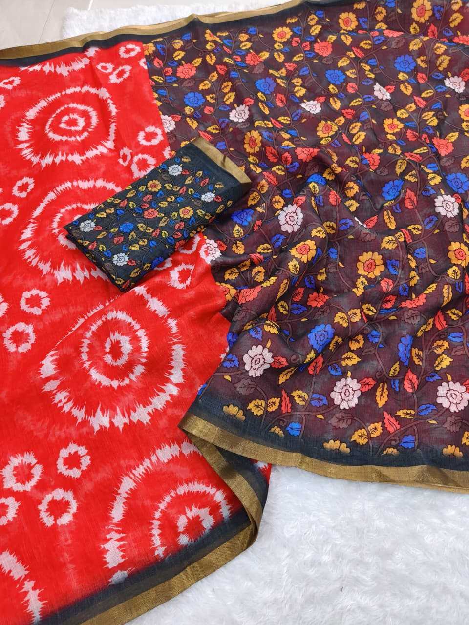 Printed Saree
