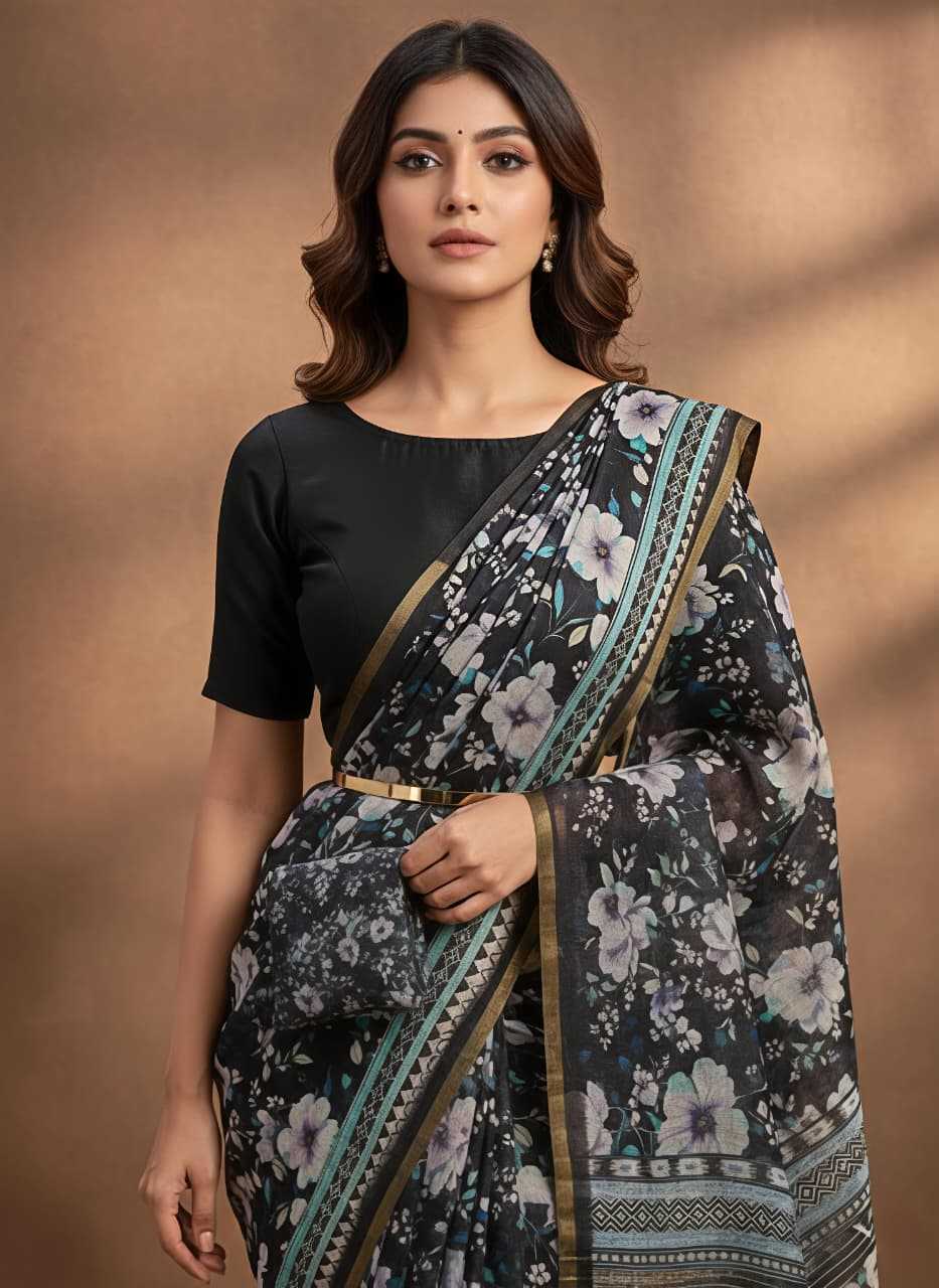 Printed Saree