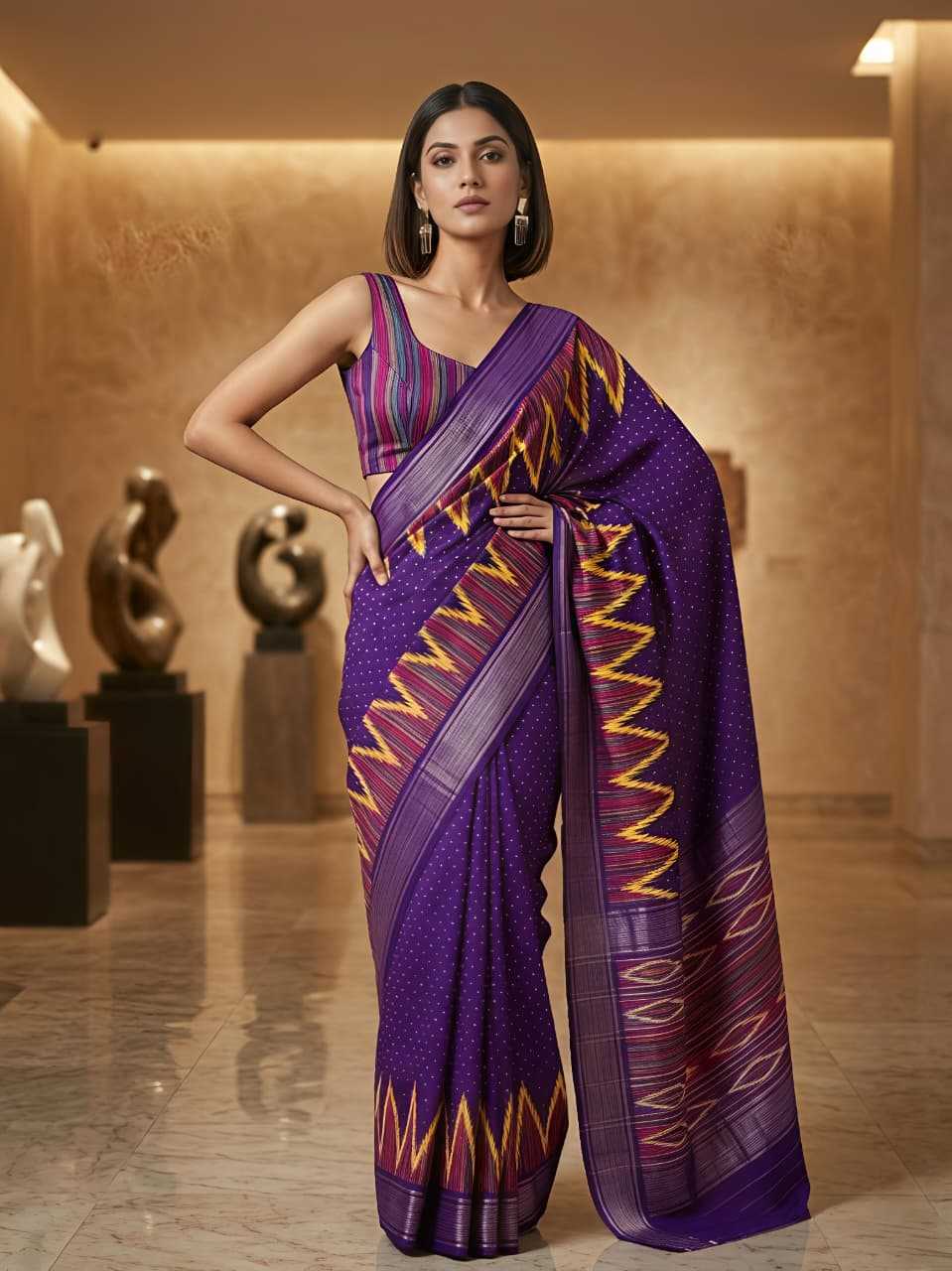 Printed Saree