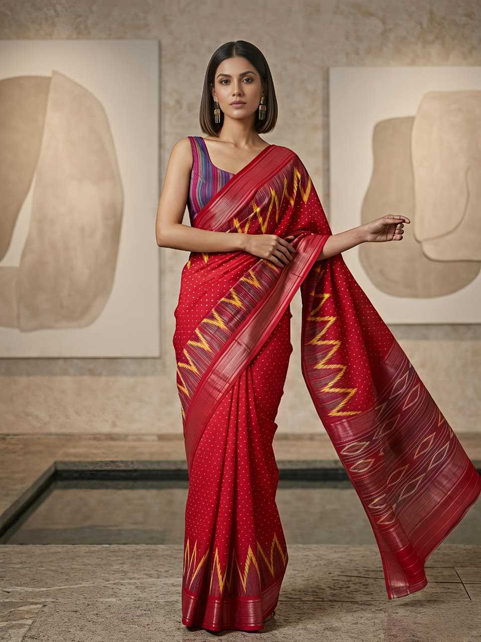 Printed Saree
