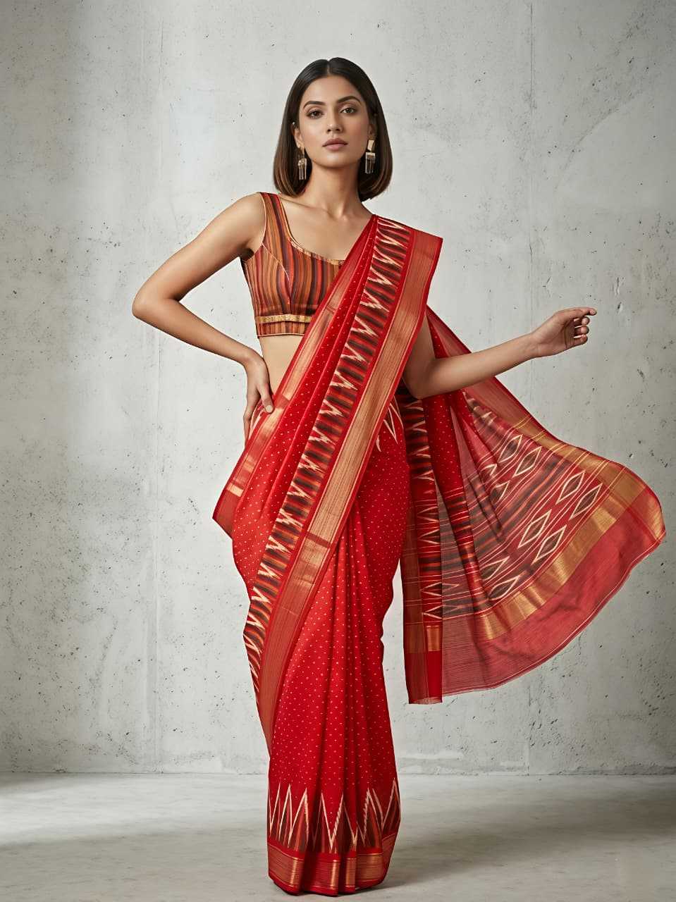 Printed Saree