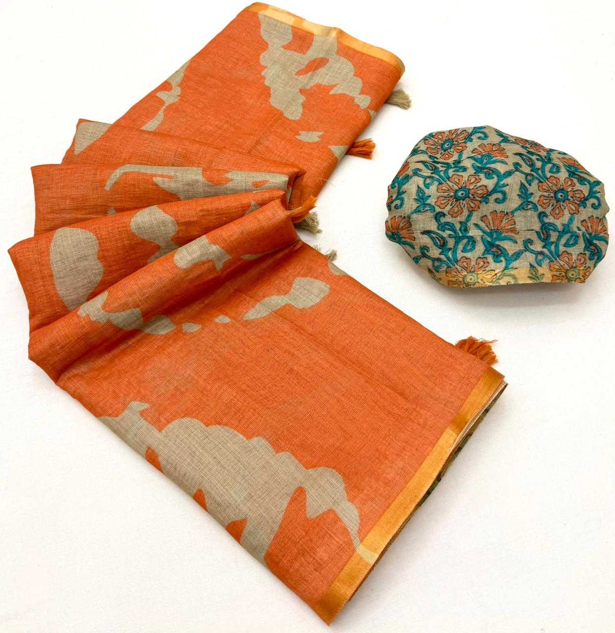 Printed Saree