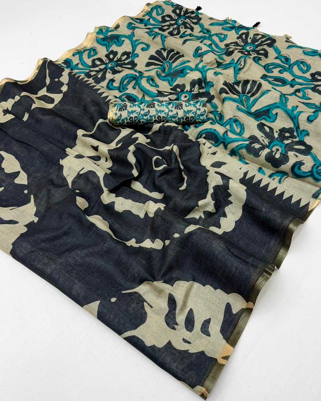 Printed Saree