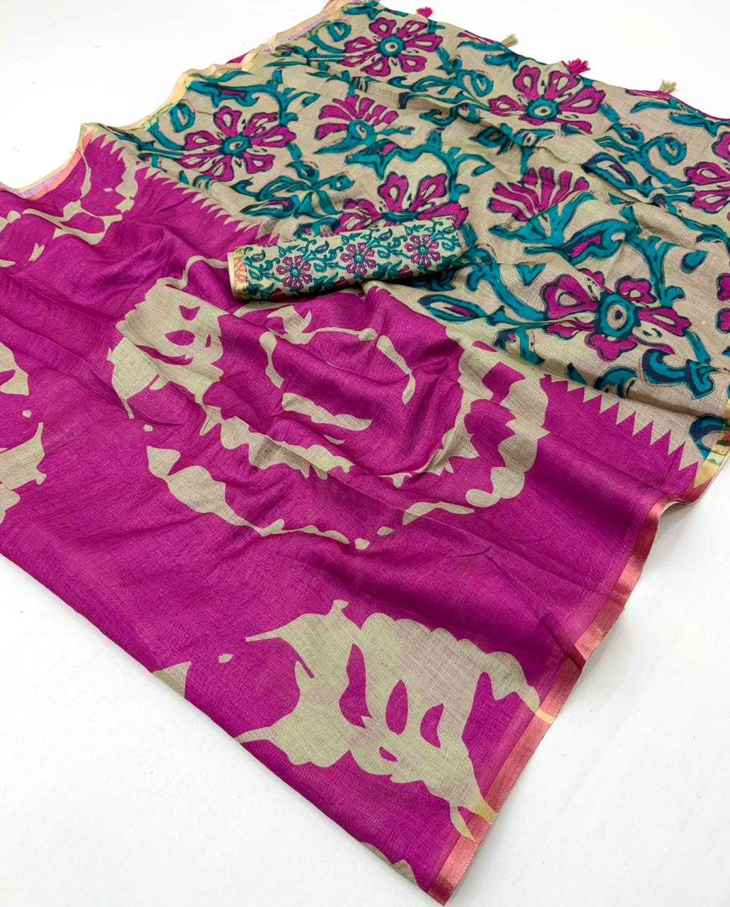 Printed Saree