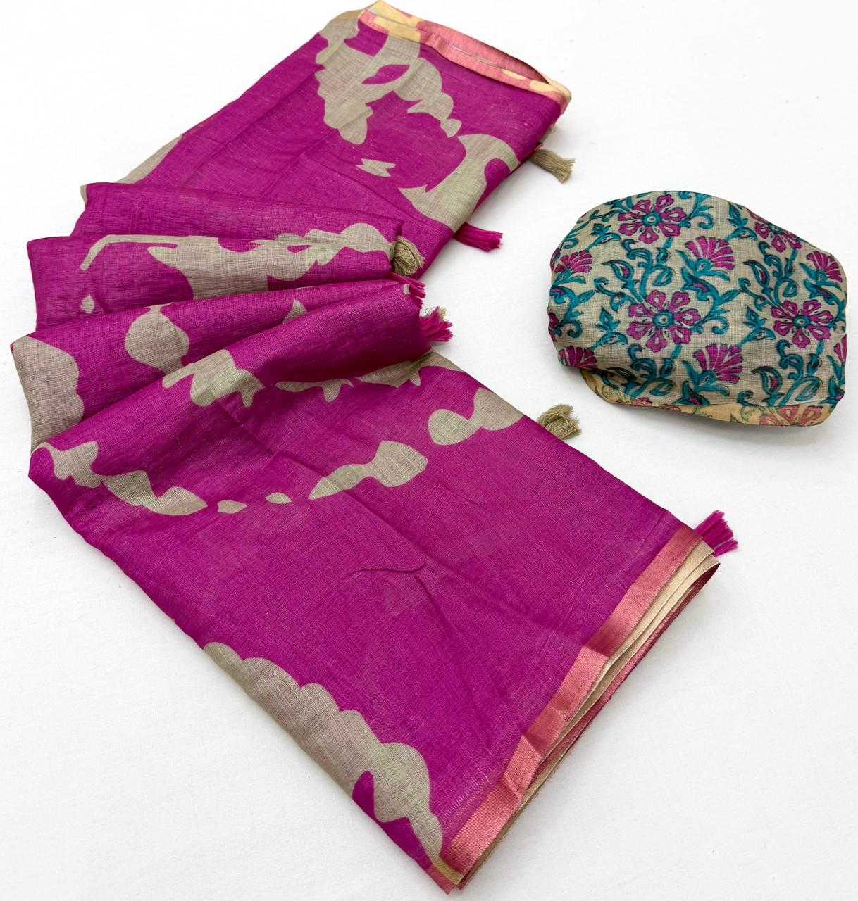 Printed Saree