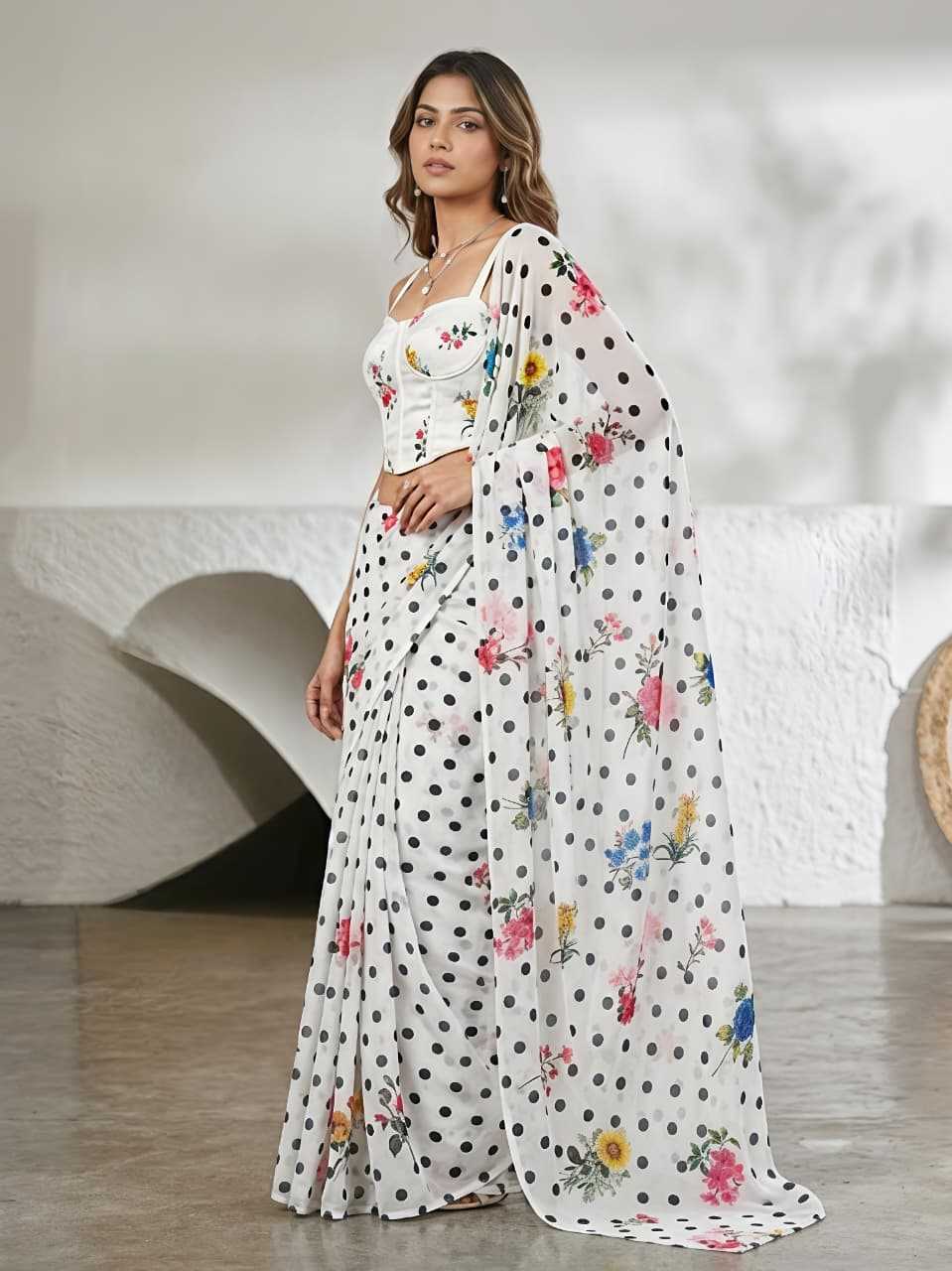 Printed Saree