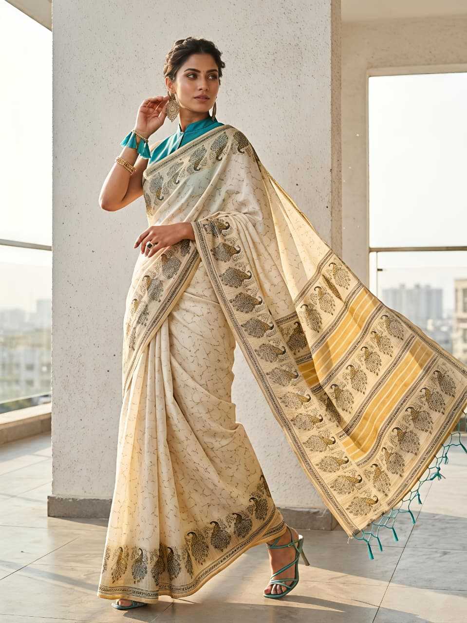Printed Saree