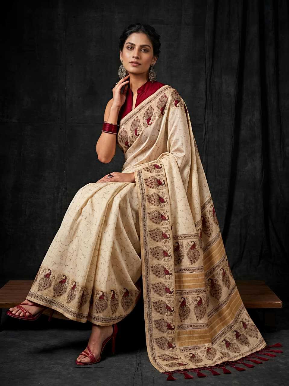 Printed Saree