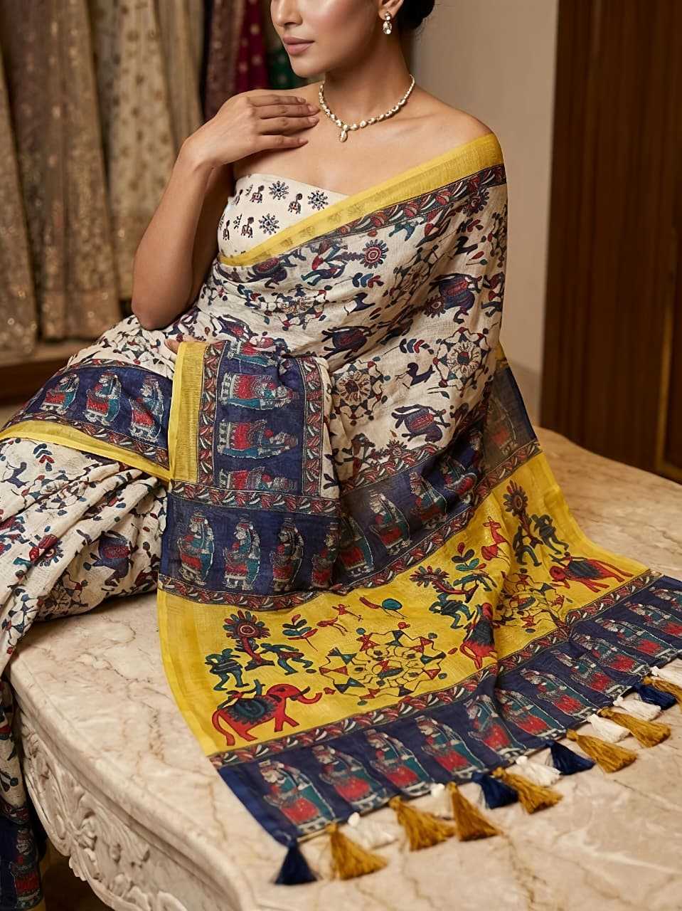 Printed Saree