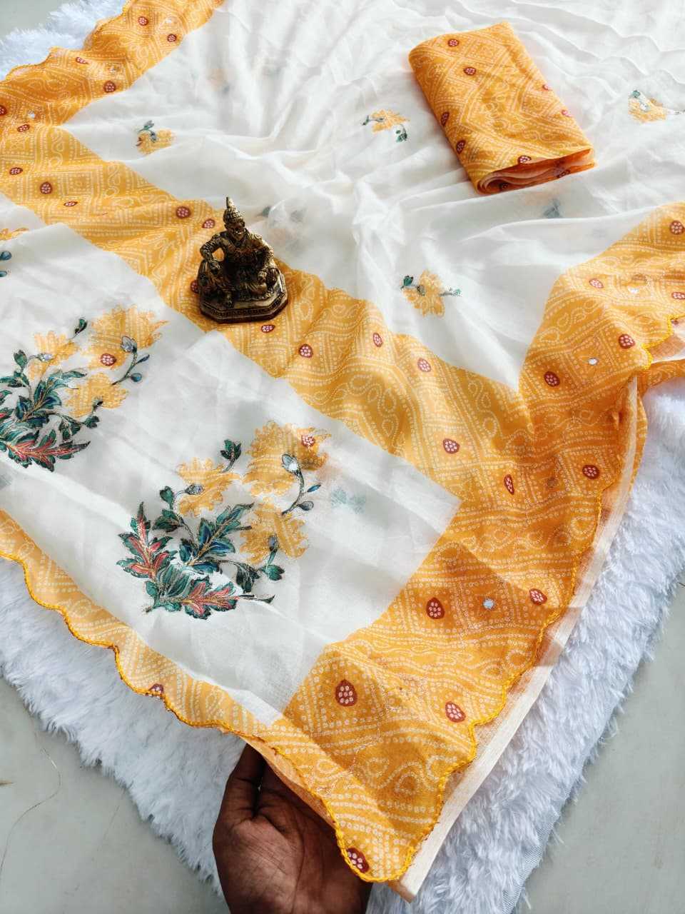 Leheriya Saree