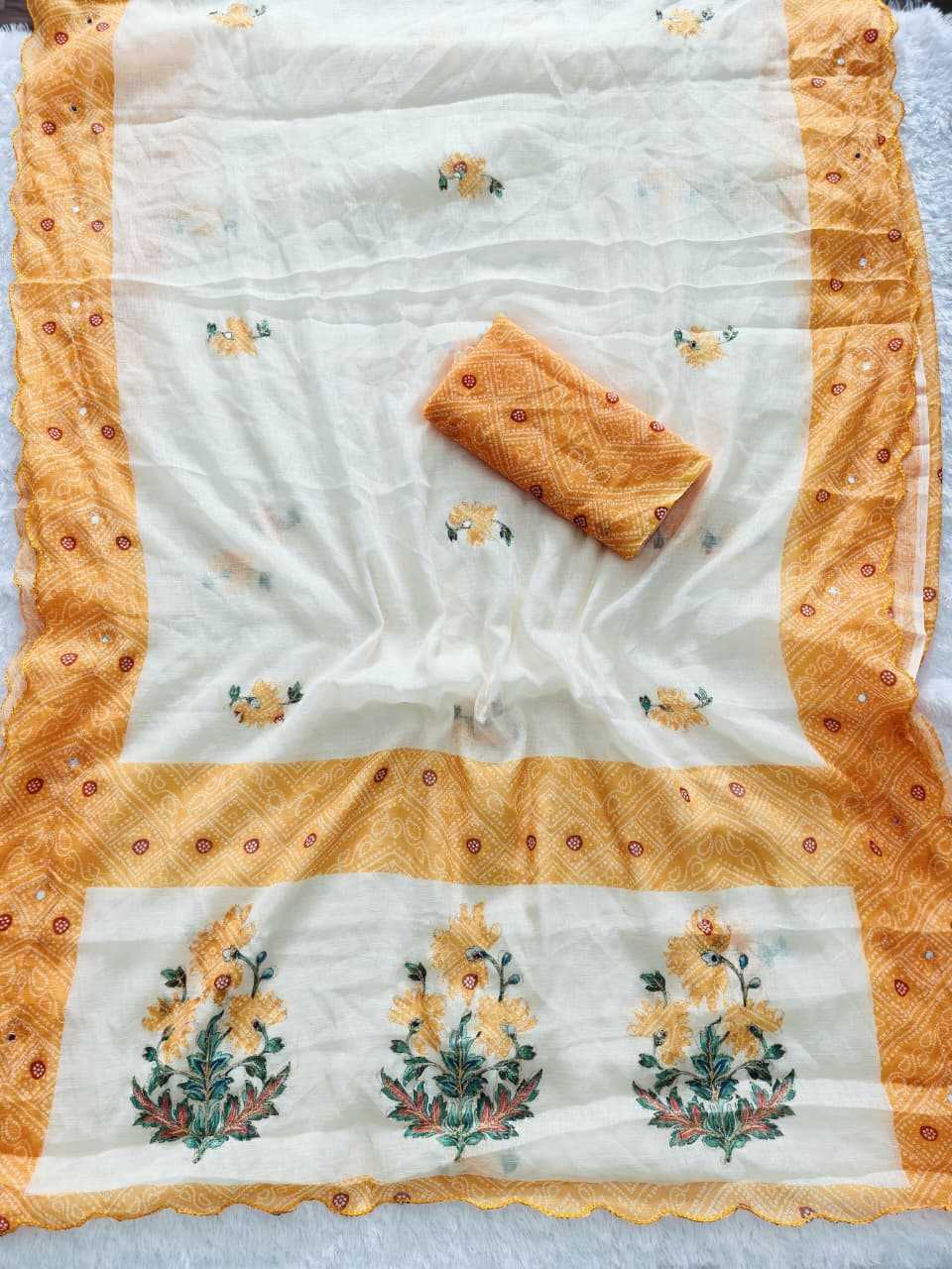 Leheriya Saree