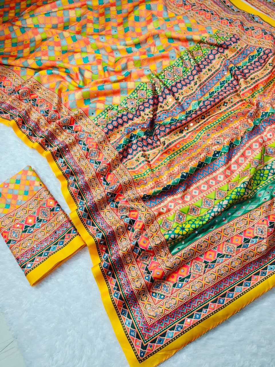 Crepe Party Wear Saree