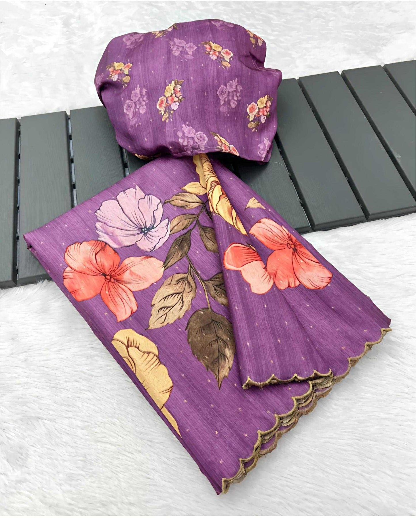 Tussar Silk Saree
