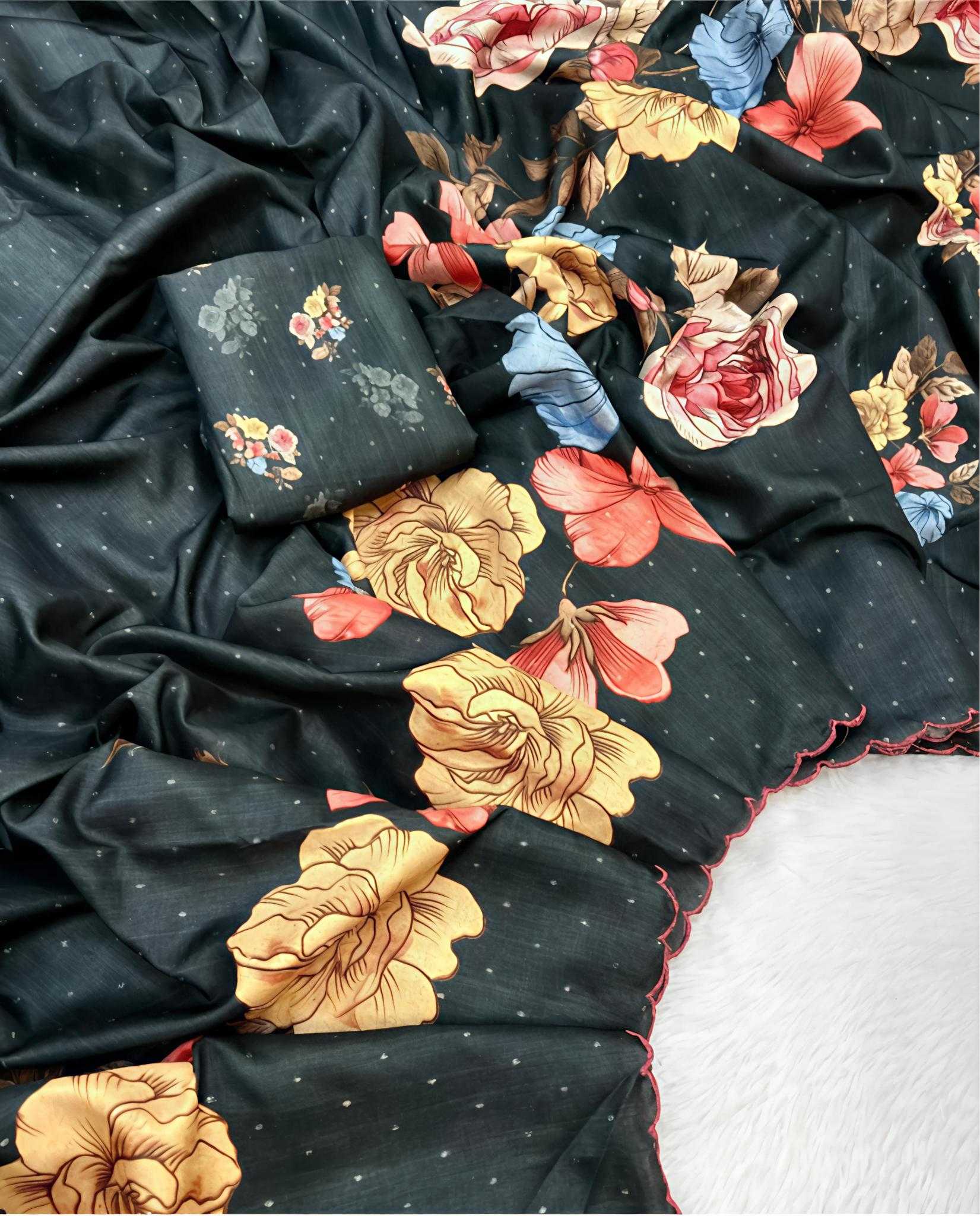 Tussar Silk Saree