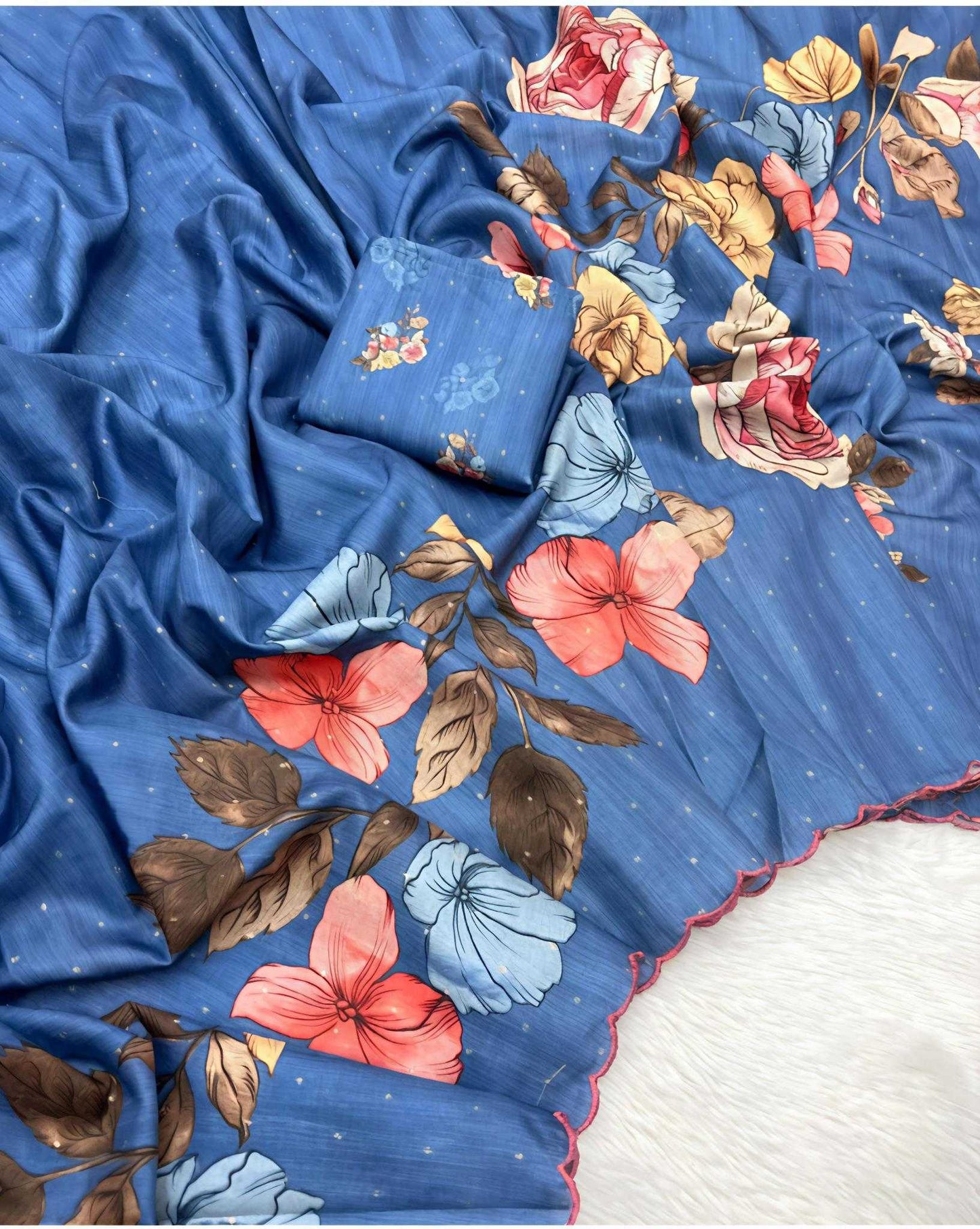 Tussar Silk Saree