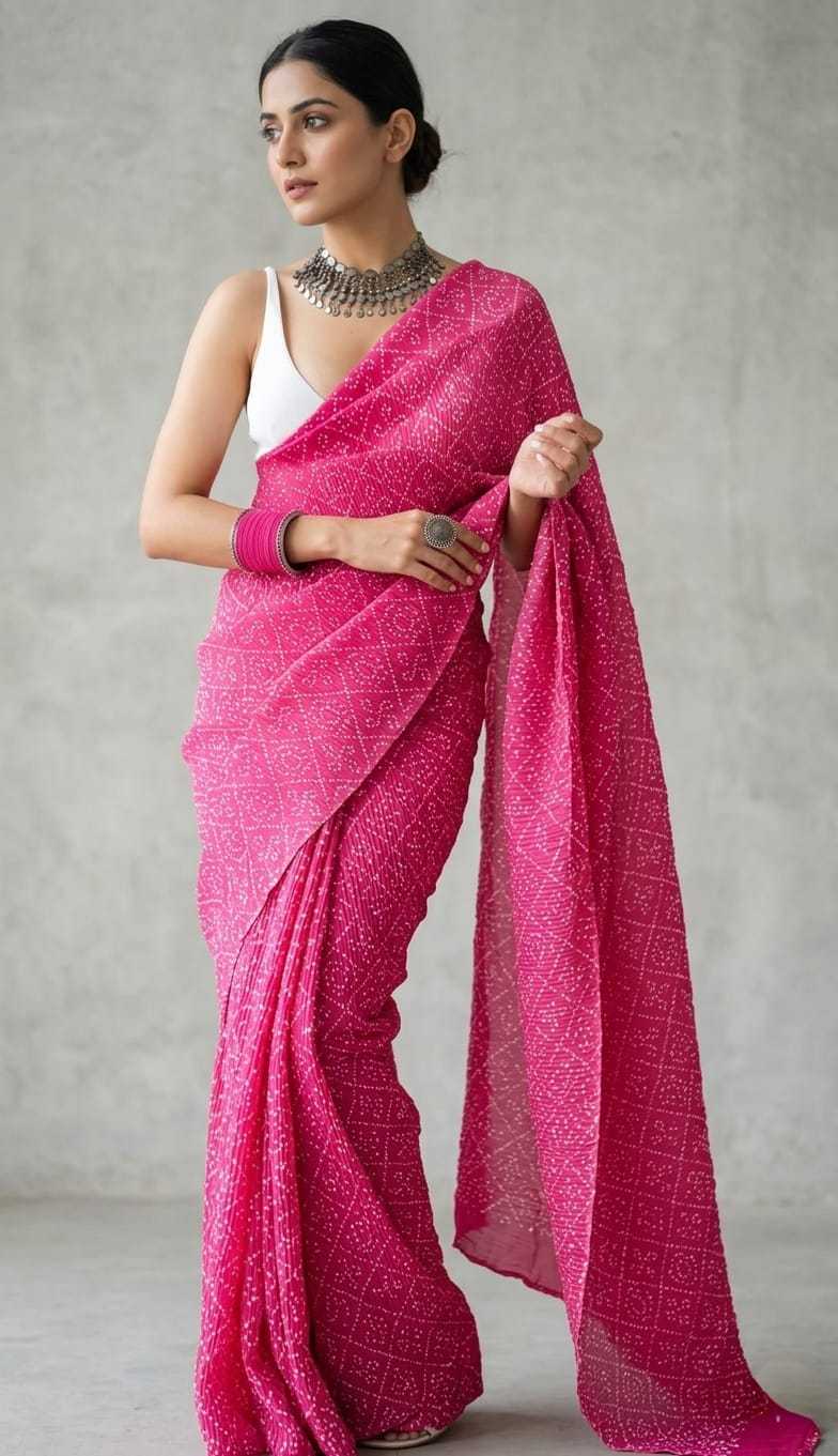 Printed Saree
