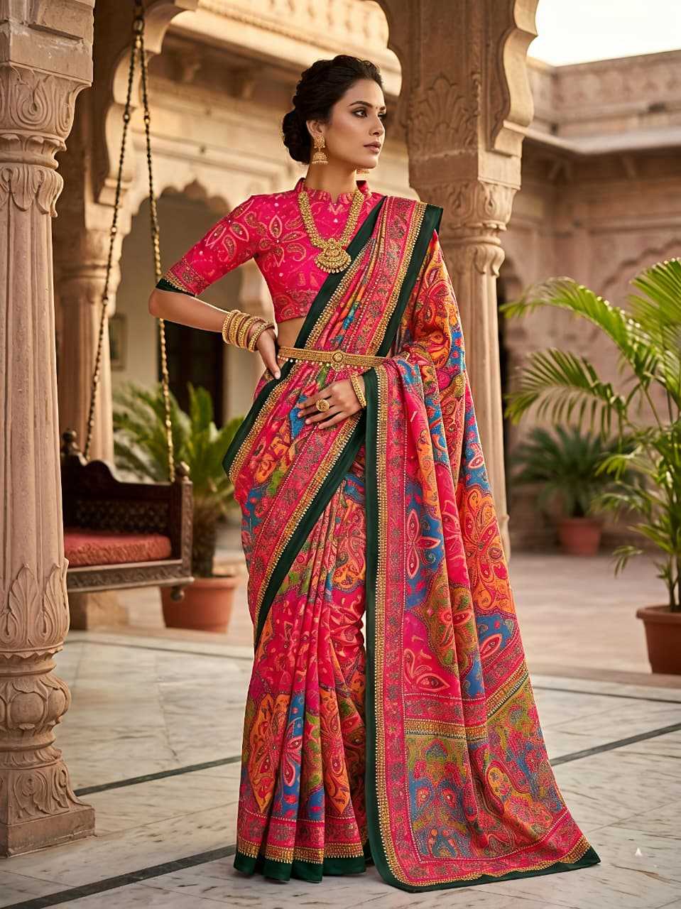 Printed Saree