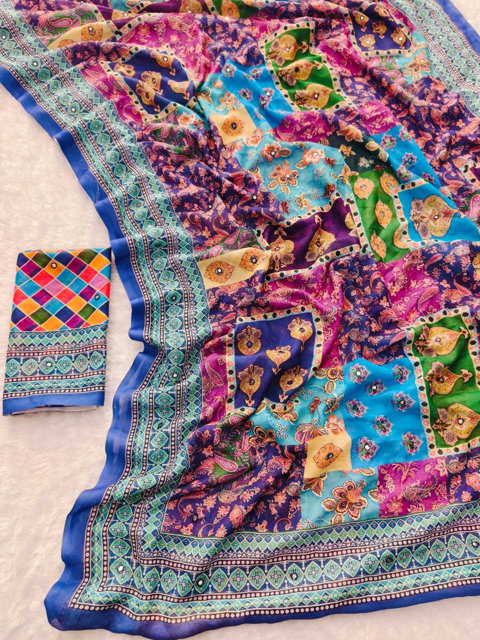 Printed Saree