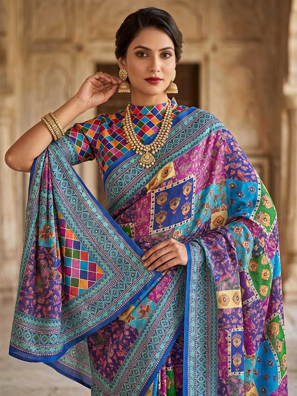 Printed Saree