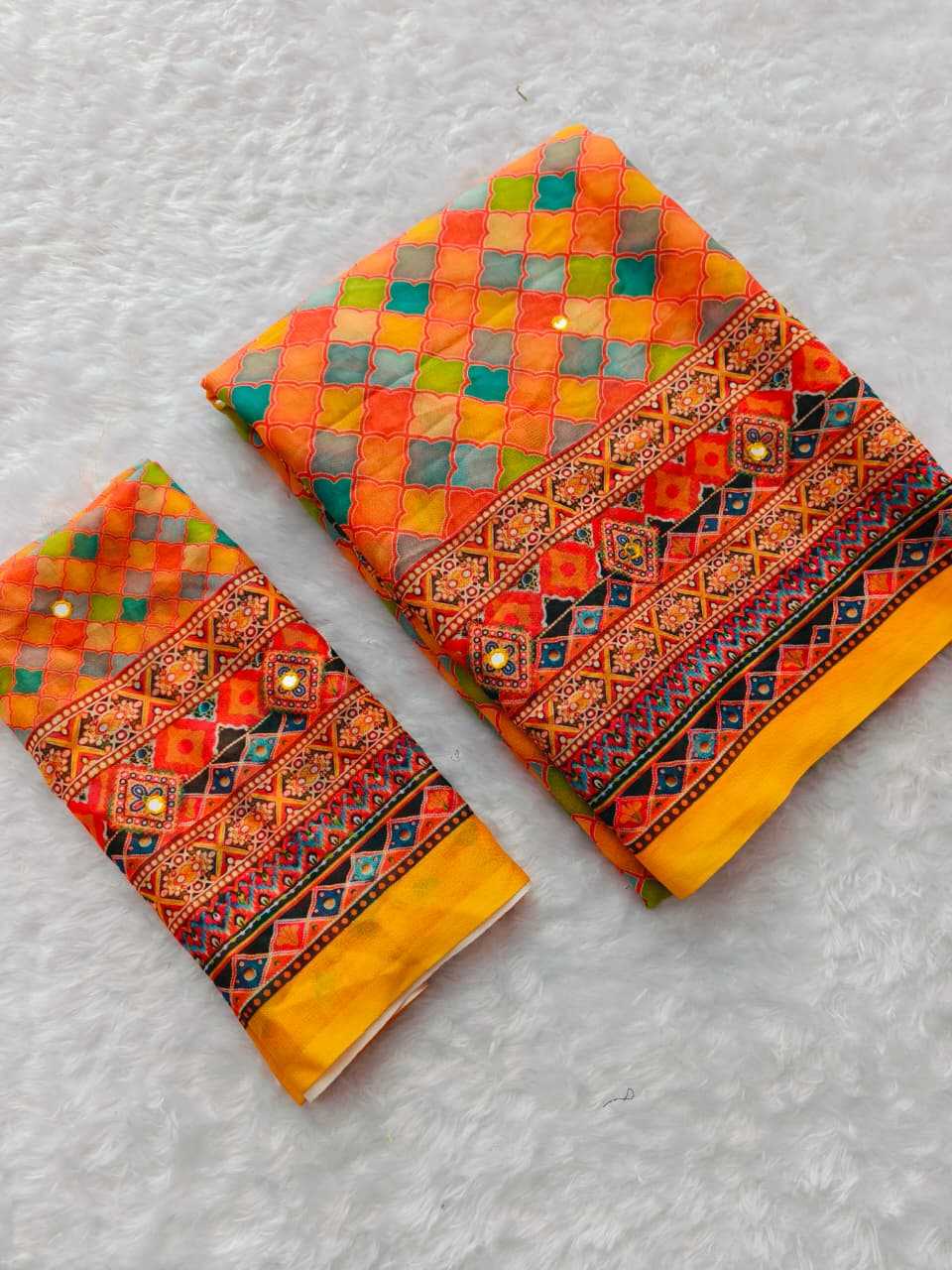 Printed Saree