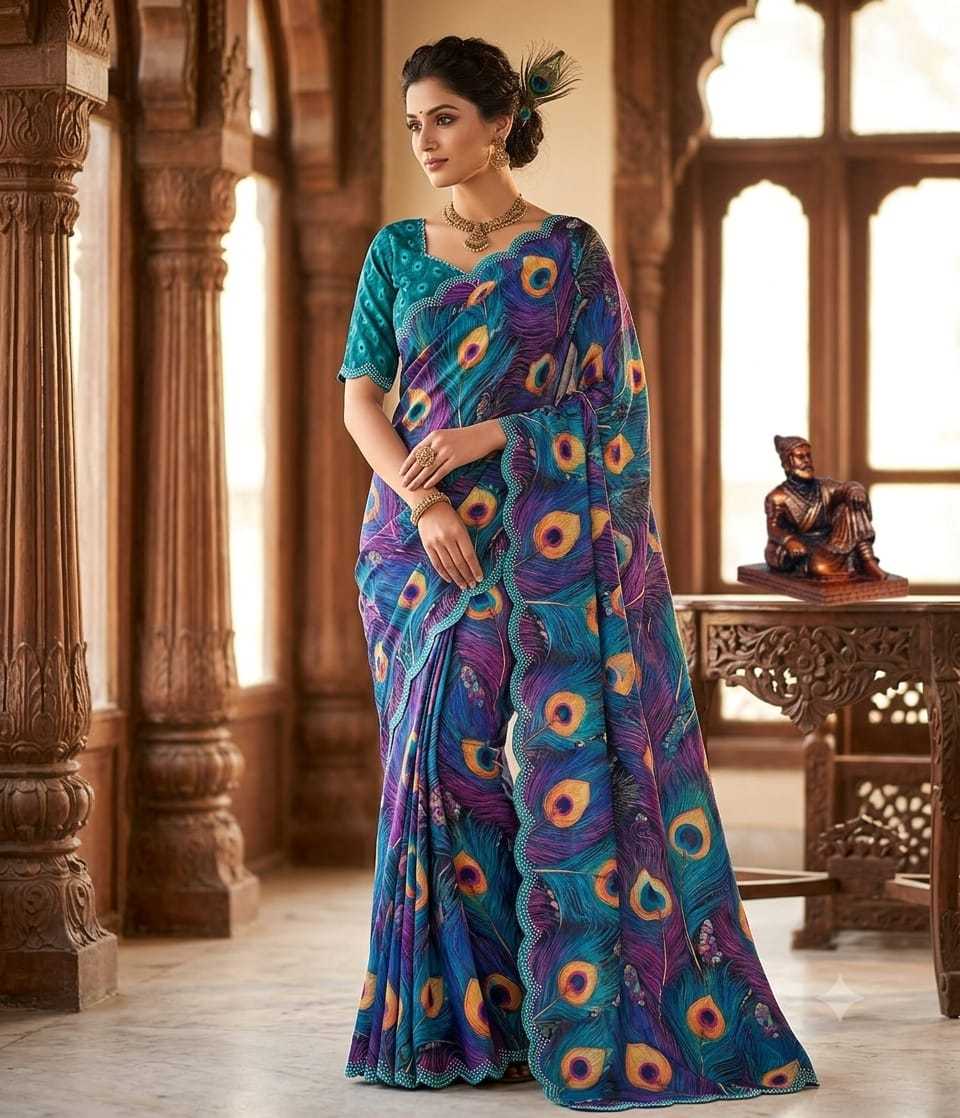 Printed Saree