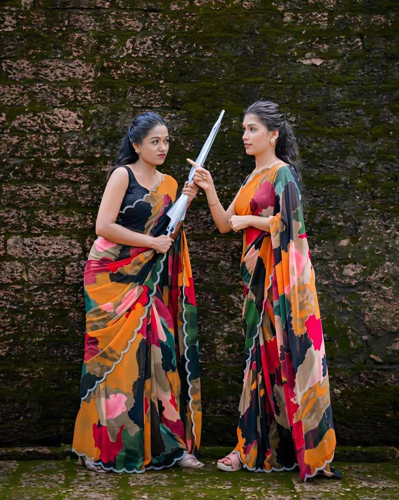 Printed Saree