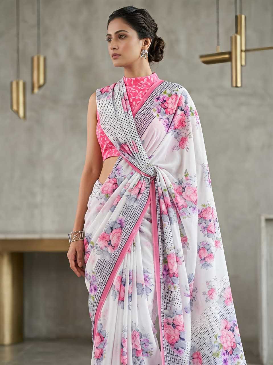 Printed Saree