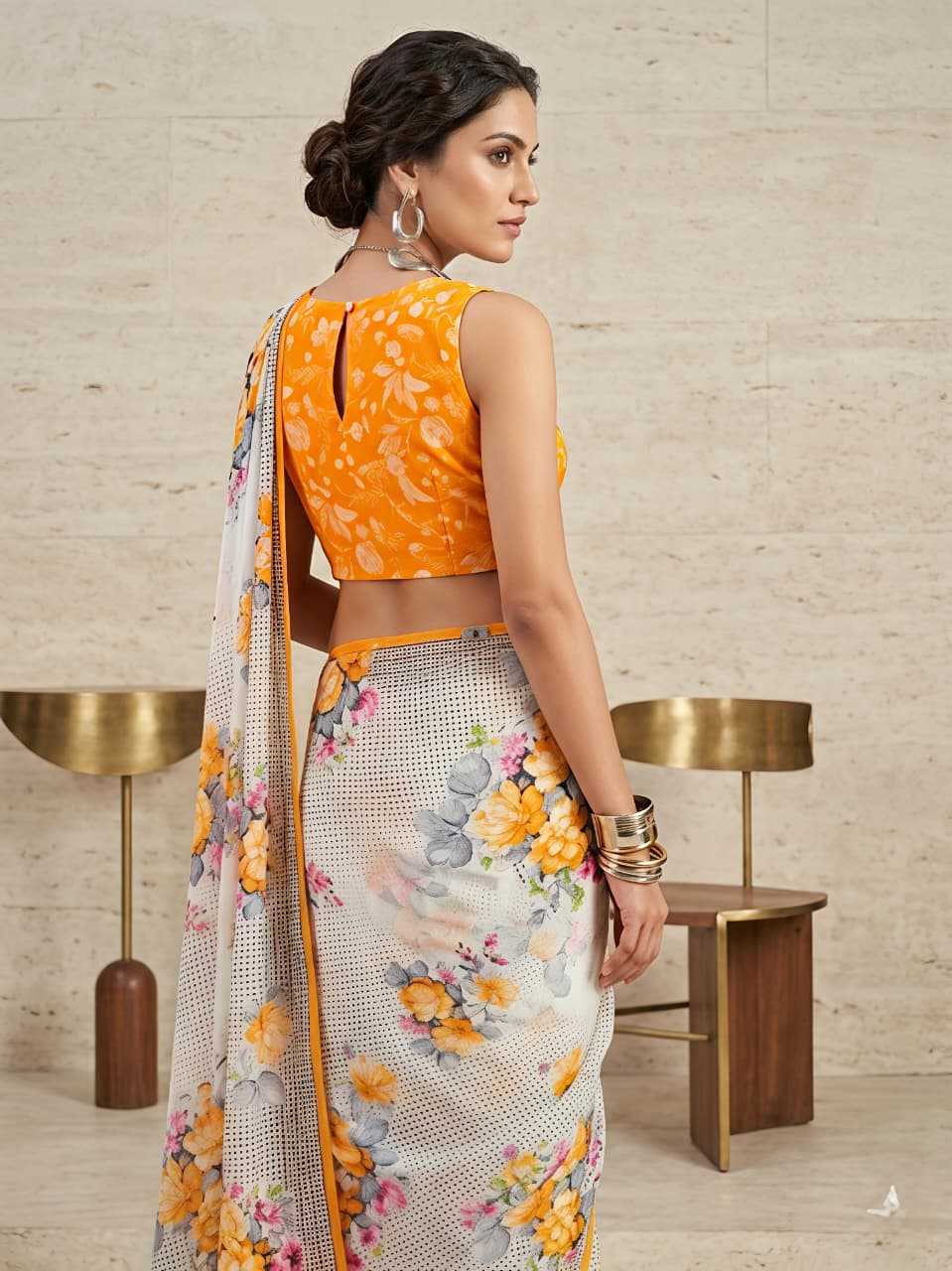 Printed Saree