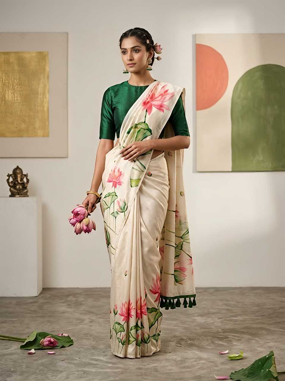 Tussar Silk Saree