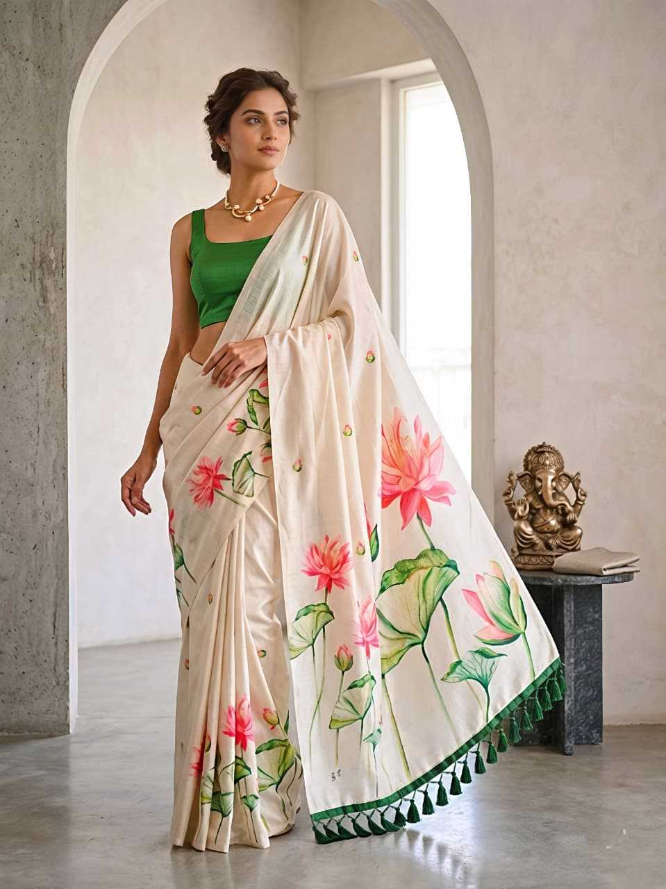 Tussar Silk Saree