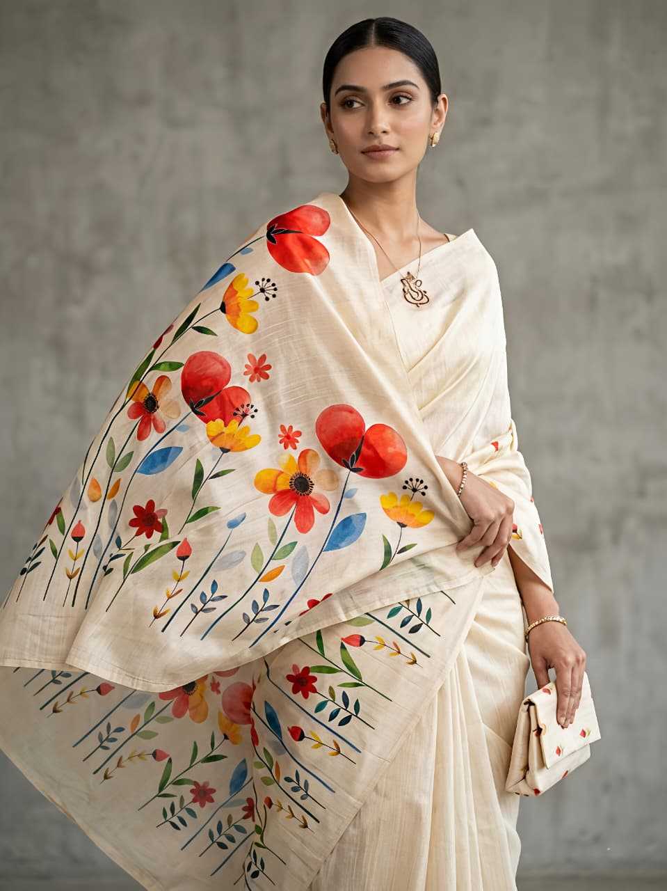 Tussar Silk Saree