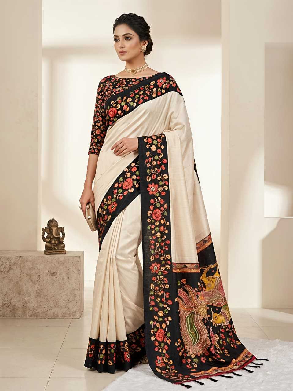 Tussar Silk Saree