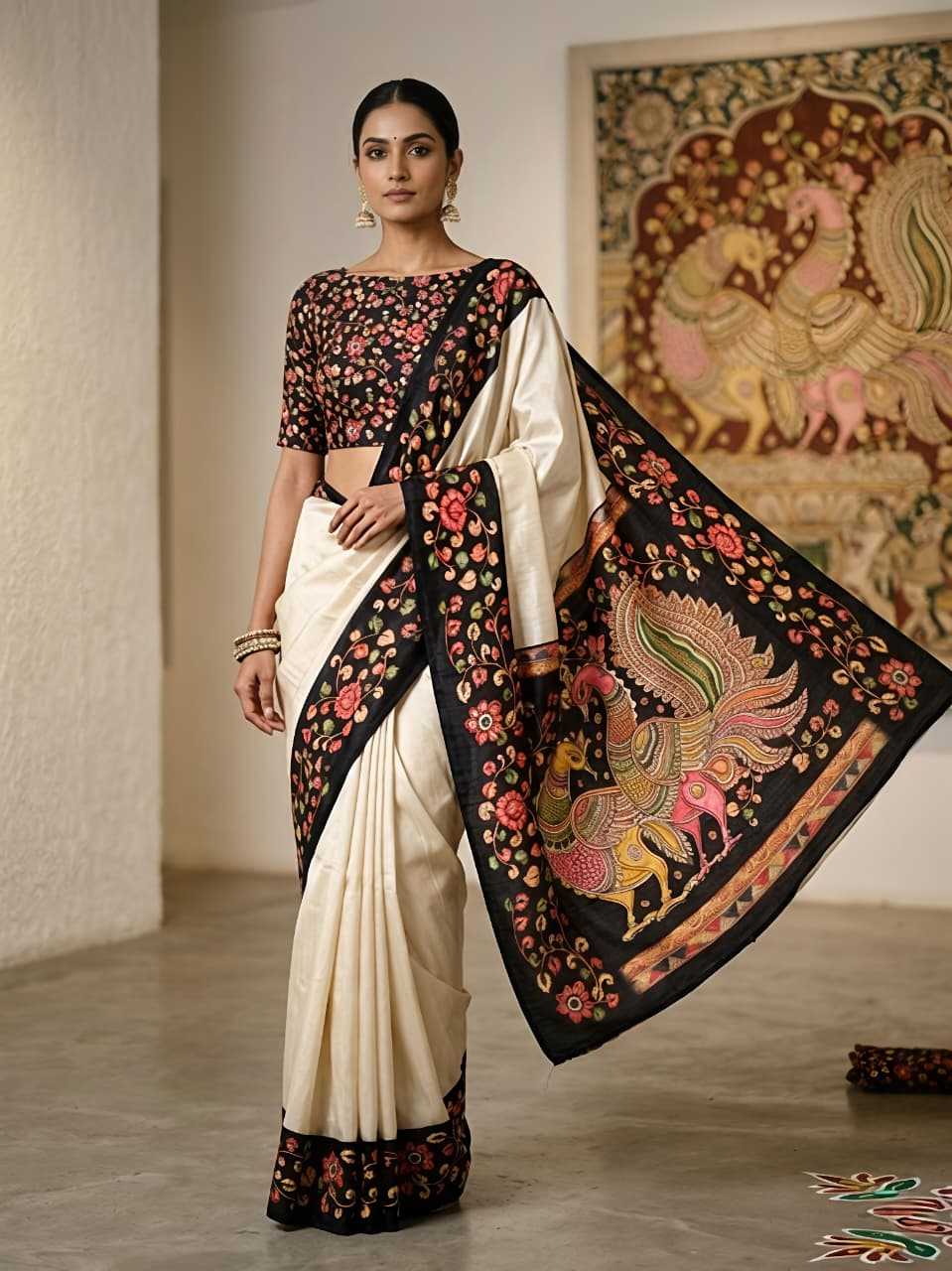 Tussar Silk Saree