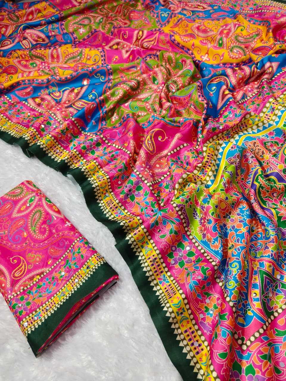 Crepe Designer Saree