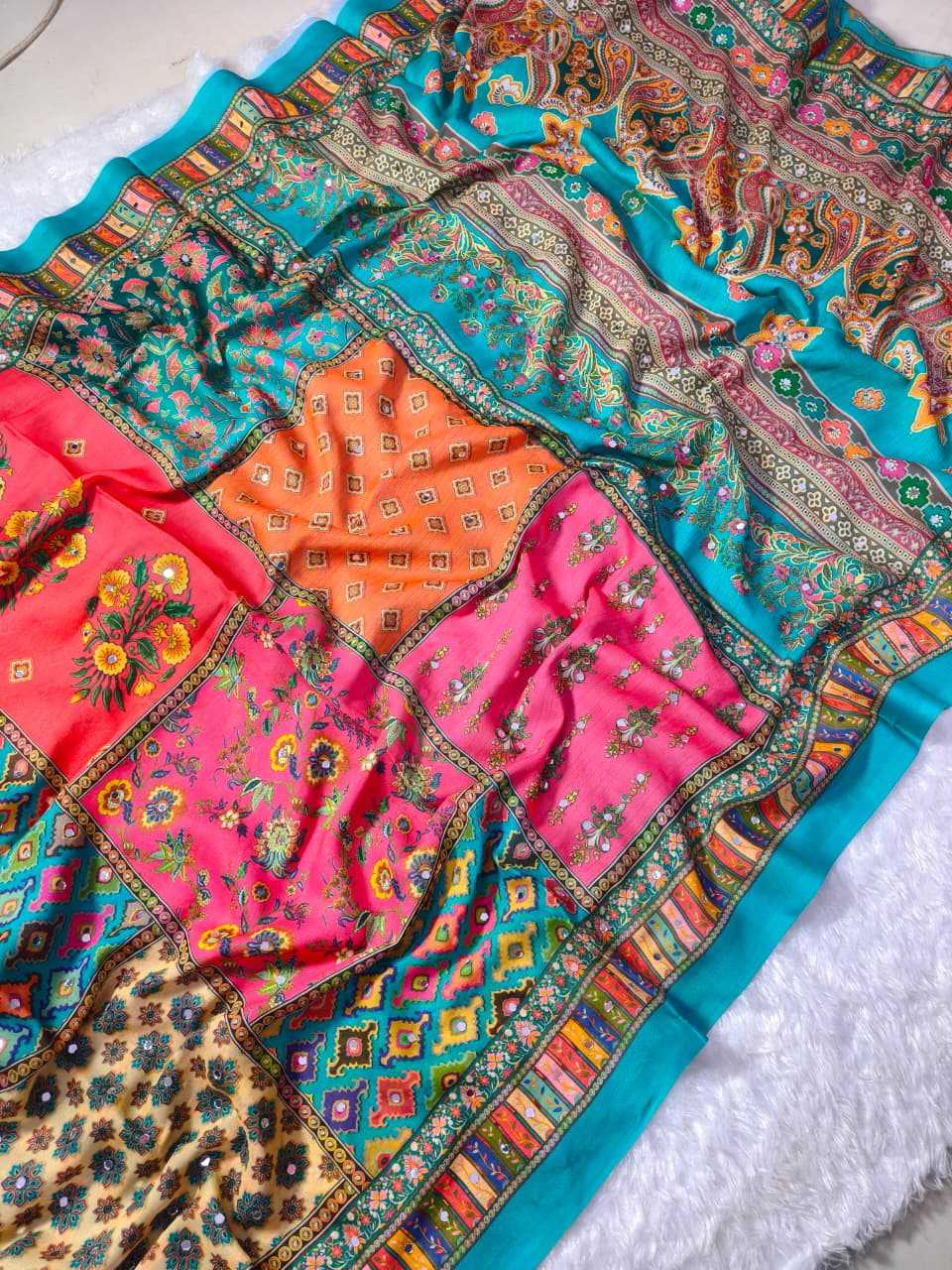 Georgette Printed Saree