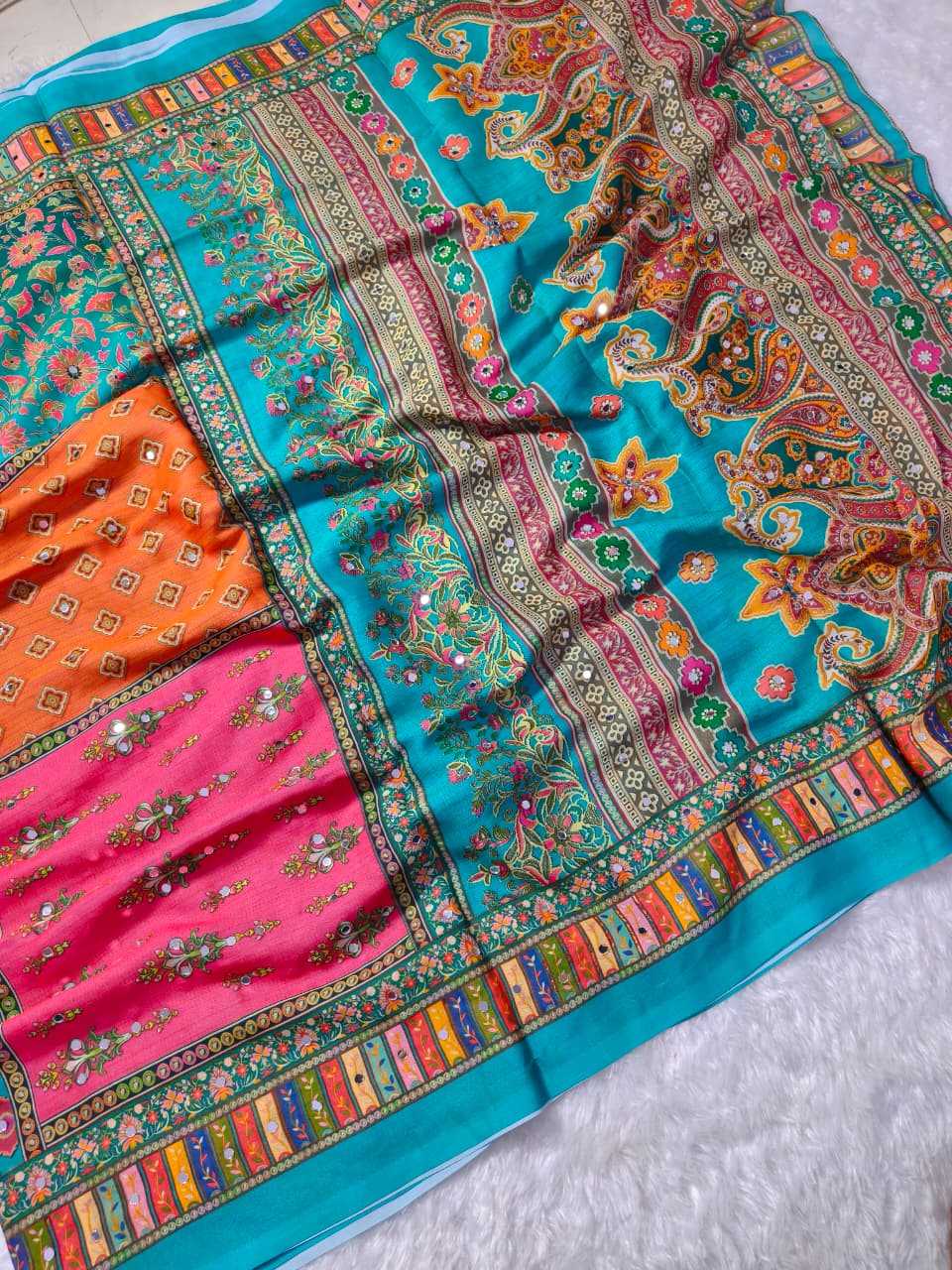 Georgette Printed Saree