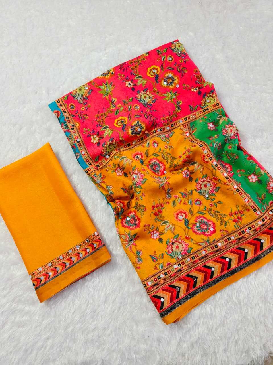 Georgette Printed Saree