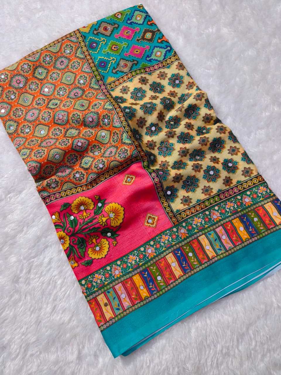 Georgette Printed Saree