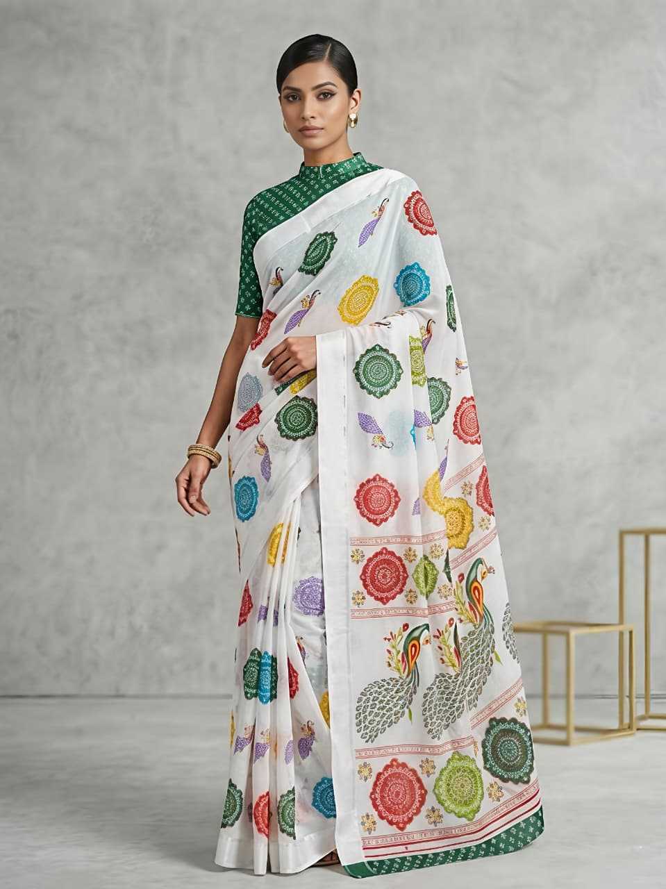 Georgette Party Wear Saree