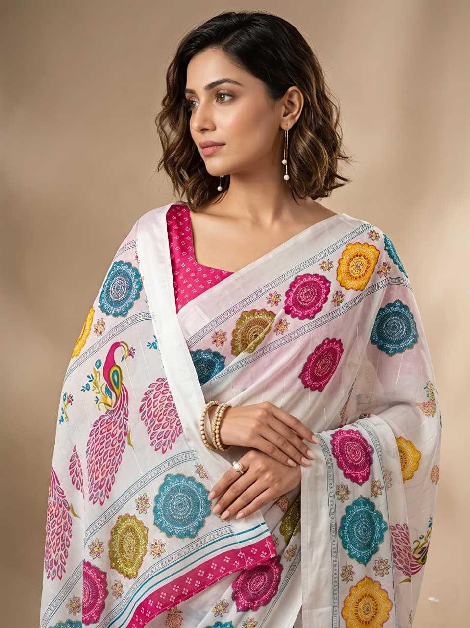 Georgette Party Wear Saree