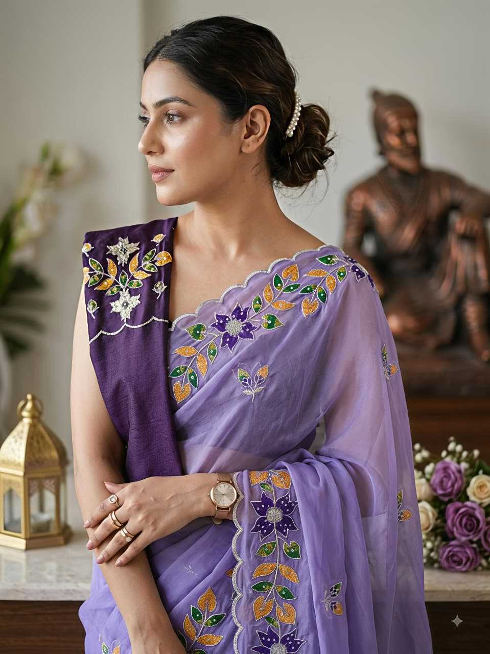 Georgette Saree