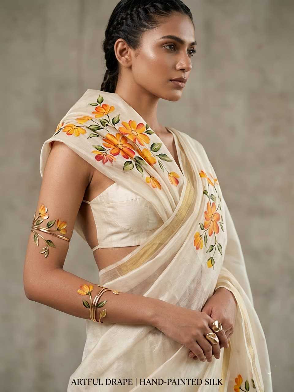 Fancy Printed Saree