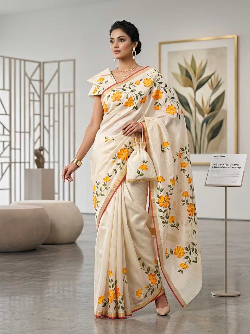 Fancy Printed Saree