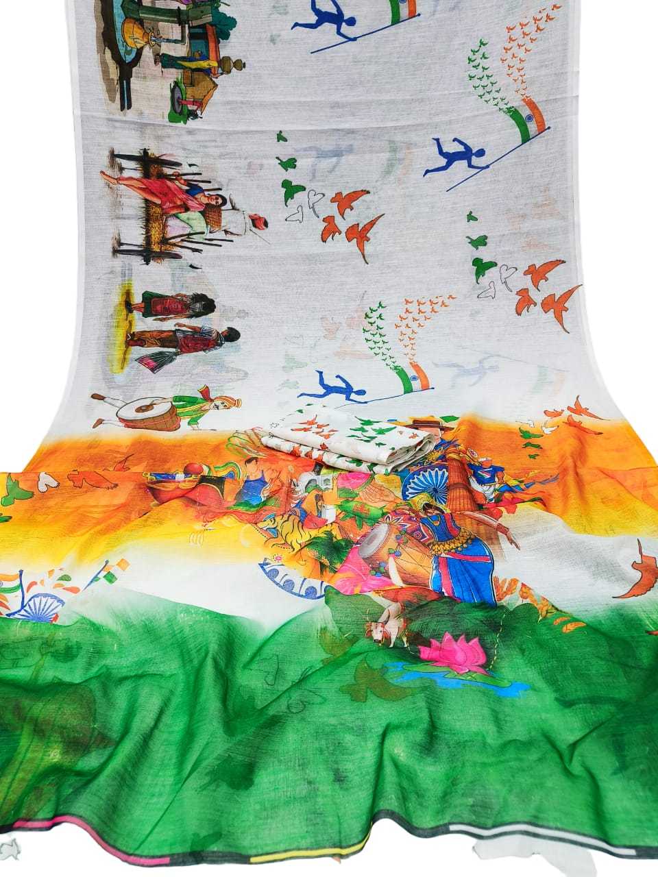 Printed Saree