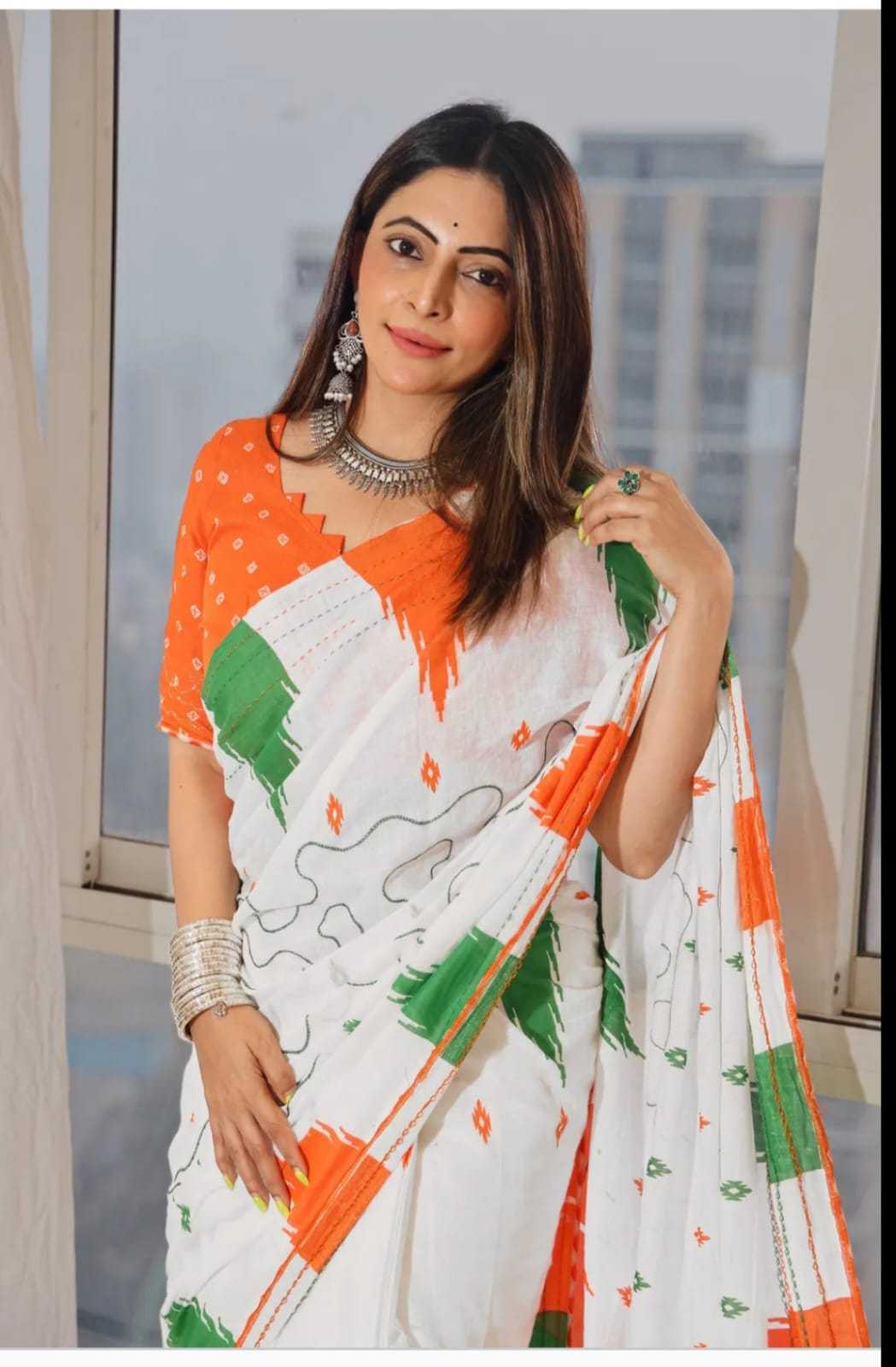 Printed Saree