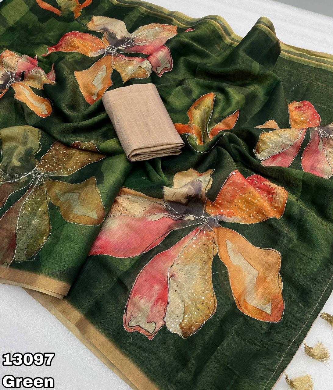 Printed Saree