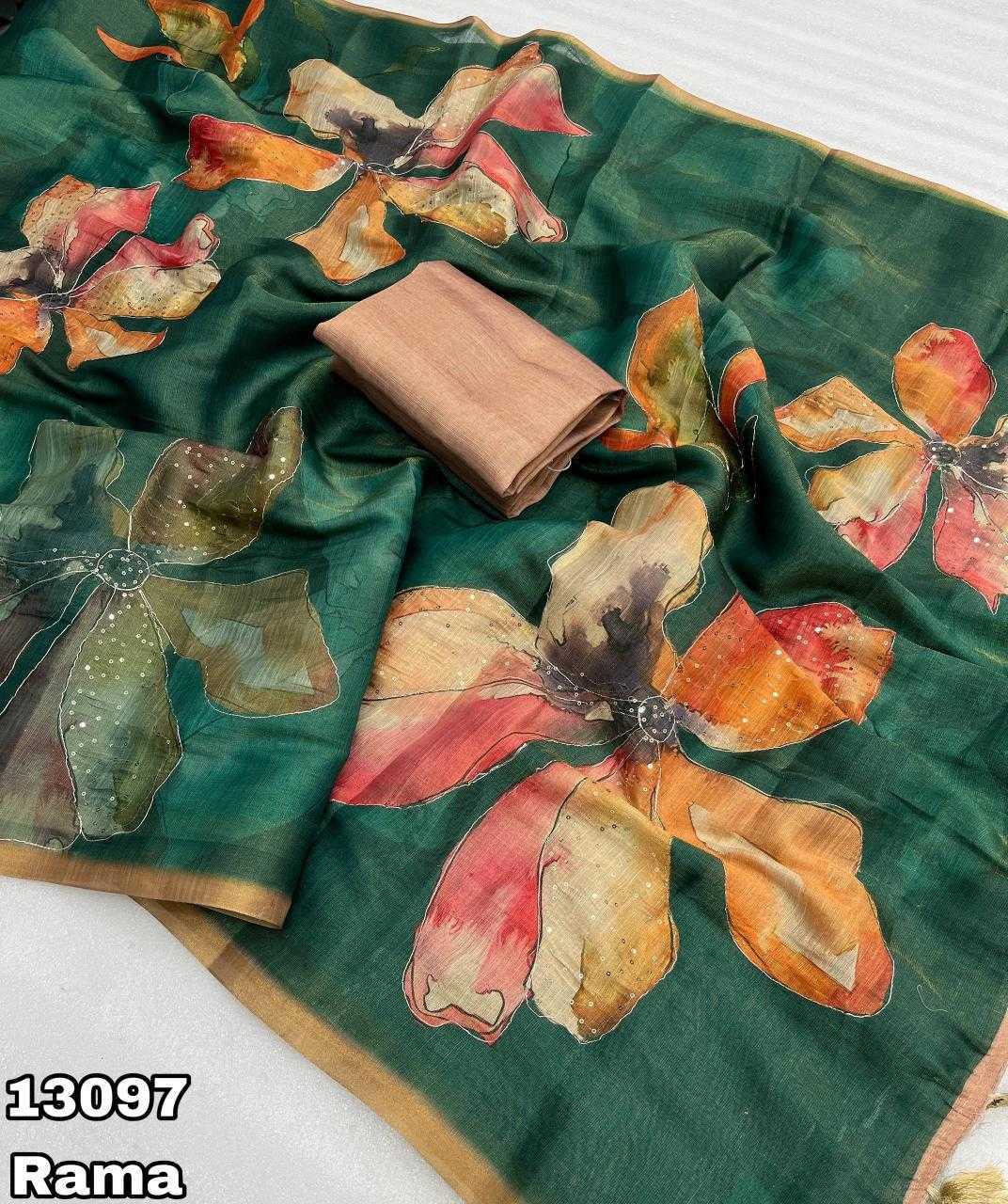 Printed Saree