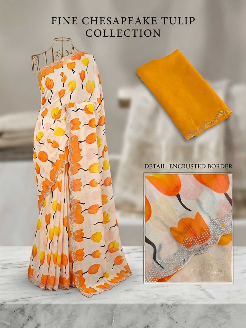 Printed Saree